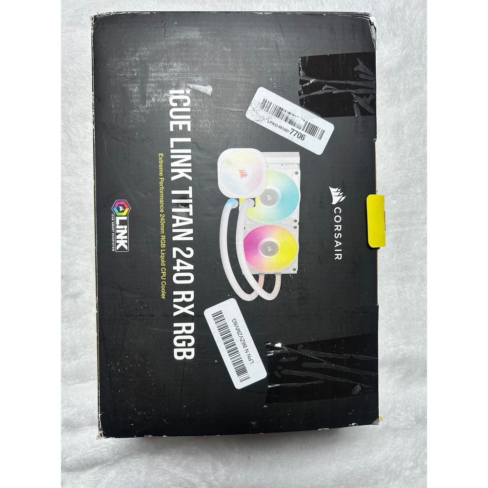 Corsair iCUE‎ LINK TITAN 240 RX RGB Liquid CPU Cooler White CW-9061020-WW